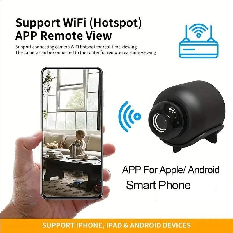Mini Caméra de Surveillance 1080P